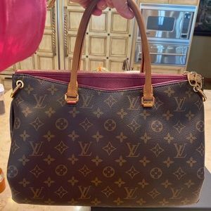 Louis Vuitton Pallas tote monogram canvas